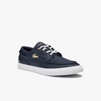 Men's Bayliss Deck Leather Trainers - thumbnail