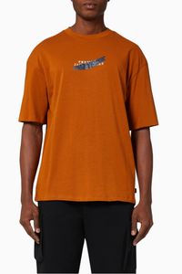 Logo T-shirt in Cotton Jersey