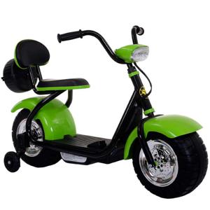 Megastar Licensed 6V Ride On Electric Toy Balance Coco - Harley Motorcycle - Green (UAE Delivery Only)