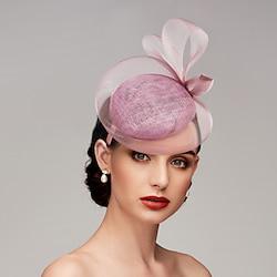 Headbands Fascinators Net Saucer Hat Wedding Tea Party Horse Race Ladies Day With Bows Flower Headpiece Lightinthebox