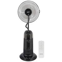 Geepas 16 Mist Fan with LCD Display | 3 Speed Setting & Breeze Modes | Black | GF21161
