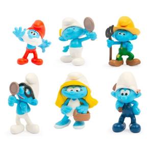 Smurfs Surprise House+1Fig Cdu12 Woc Assorted
