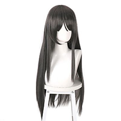 rascal does not dream of bunny girl senpai dark gray daily sakurajima mai cos wig miniinthebox
