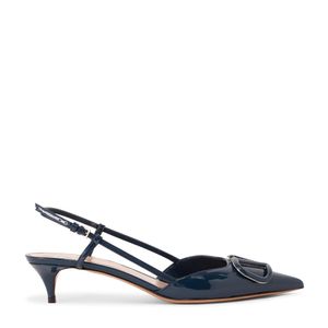 VLogo Signature slingback pumps