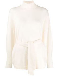 Zimmermann tie waist jumper - White