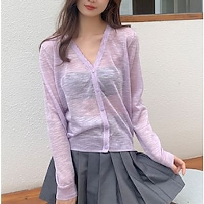 Women's Casual Daily Work Blouse Shirt Plain Long Sleeve Patchwork V Neck Business Casual Tops Black Purple Orange S miniinthebox Women's Casual Daily Work Blouse Shirt Plain Long Sleeve Patchwork V Neck Business Casual Tops Black Purple Orange S miniinthebox