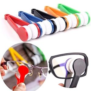 5Pcs Mini Soft Eye Glasses Clean Tools Eyewear Cleaner Screen Rub Lens Cleaning Brush Wipe Microfiber Spectacles Eyeglass Lightinthebox