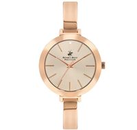 Beverly Hills Polo Club Women's Analog Rose Gold Dial Watch - BP3331X.410