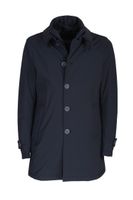 Blue Viscose Outerwear Jacket - thumbnail