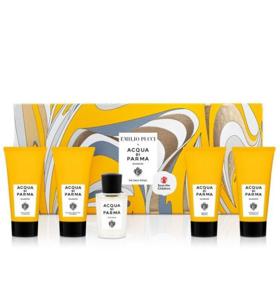 Acqua Di Parma Barbiere (M) Set Edc 20Ml With (Shampoo , Sc , As , Fw) 4 X 40Ml