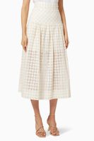 Penelope Linen Midi Skirt - thumbnail