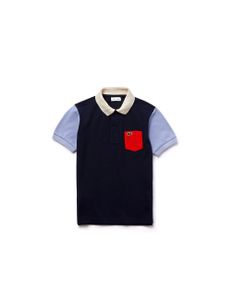 Lacoste Short Sleeve Polos - Blue