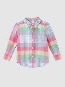 Toddler Plaid Poplin Shirt