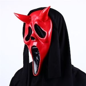 5pcs Ghost Face Scream Movie Horror Mask Halloween Killer Cosplay Adult Costume Accessories Props Lightinthebox