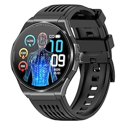 JA03 Smart Watch 1.43 inch Smartwatch Fitness Running Watch Bluetooth ECGPPG Pedometer Call Reminder Compatible with Android iOS Women Men Long Standby Hands-Free Calls Waterproof IP 67 54mm Watch Lightinthebox