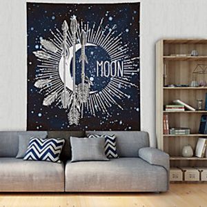 Tarot Divination Wall Tapestry Art Decor Blanket Curtain Hanging Home Bedroom Living Room Decoration Mysterious Bohemian Celestial Moon Sun Lightinthebox