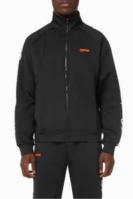 Active Track Jacket in Technical Jersey Active Track Jacket in Technical Jersey