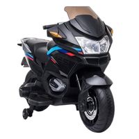 Megastar Ride On Dominator H2 12 V Electric Motorbike For Kids With Hand Acceleration - Black (UAE Delivery Only)