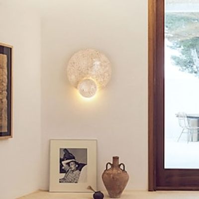 Wall Lamps Stone Round Design Wall Mounted Light, Modern Indoor LED Wall Lamps with 3 Brightness, Wall Lamps for Bedroom Living Room Hallway Kitchen 110-240V Lightinthebox