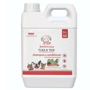 Noventis Sense Botanics Anti Flea & Tick Shampoo 5 ltr