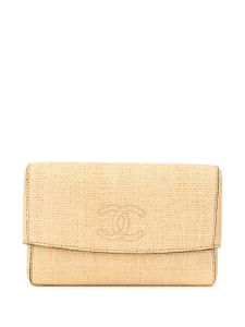 Chanel Pre-Owned 1998s CC clutch - Brown