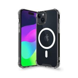 Baykron Tough MagSafe Case Compatible Anti-Yellow For iPhone 15, Clear