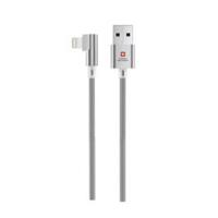 Swiss Military USB to Lightning 2M Braided Cable, White