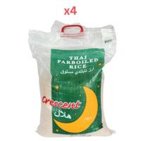 Crescent Parboiled Rice 10Kg Pack of 4
