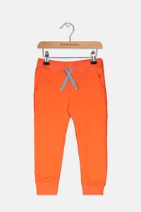 Toddlers Boys Drawstring Pants  Orange