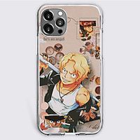 One Piece Cartoon Characters Phone Case For Apple iPhone 12 Pro Max 11 SE 2020 X XR XS Max 8 7 Unique Design Protective Case Shockproof Dustproof Back Cover TPU miniinthebox - thumbnail