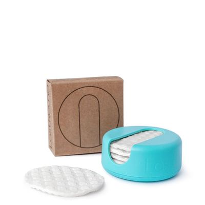 LastRound Reusable Cotton Pads Turquoise 7pcs LastRound Reusable Cotton Pads Turquoise 7pcs