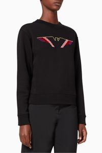 EA Macro Eagle Embroidery Sweatshirt