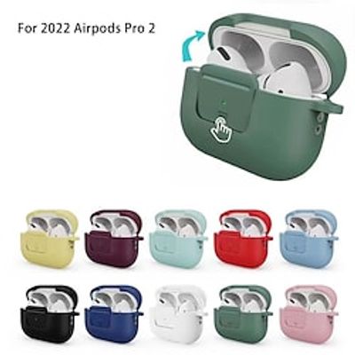 Airpods Case Cover PC Compatible with Apple AirPods Pro 2nd Generation Waterproof Dustproof Shockproof miniinthebox
