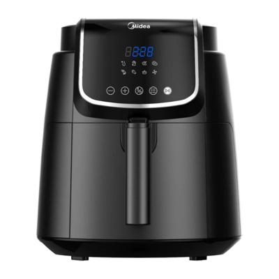 Midea 3.5 Liters Air Fryer, 1500W, Dual Cyclone Rapid Hot Technology, Black - MFCN35C2