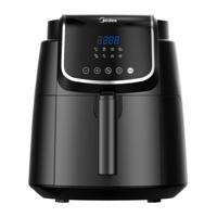 Midea 3.5 Liters Air Fryer, 1500W, Dual Cyclone Rapid Hot Technology, Black - MFCN35C2
