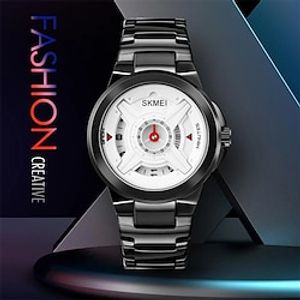 SKMEI Brand Business Quartz Waterproof Men's Watches Luxury Dress Bracelet Simple Design Time Display Wristwatch miniinthebox