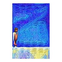 IARTS Hand Painted Angels pray Oil Painting with Stretched Frame For Home Decoration Lightinthebox - thumbnail