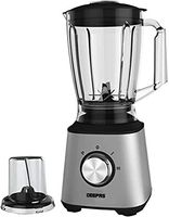 Geepas 2-in-1 Blender,1.5 litre-(Silver/Black)-(GSB5446)
