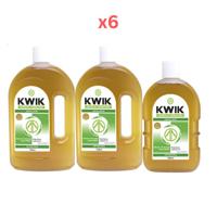 Kwik Antiseptic 2X750Ml + 1X500Ml Free - Pack Of 6