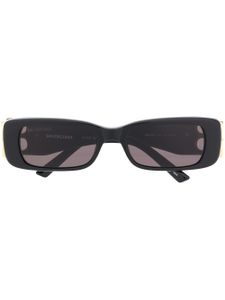 Balenciaga Eyewear rectangular frame BB Sunglasses - Black