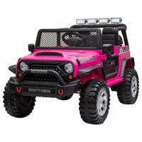 Amsham Kids Electric Ride-On Jeep - Pink (12V) (UAE Delivery Only)