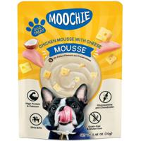 Moochie Dog Mousse - Chicken with Cheese Pouch 12 x 70 g