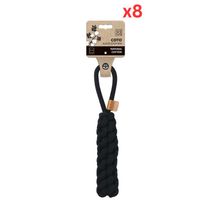 M-PETS Coto Black Loop Bar Large Eco Friendly Dog Toy (Pack of 8) M-PETS Coto Black Loop Bar Large Eco Friendly Dog Toy (Pack of 8)