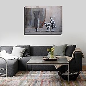 Wall Art Canvas Prints Painting Artwork Picture Black White Children Woman Home Decoration Décor Rolled Canvas No Frame Unframed Unstretched Lightinthebox