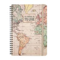 Legami 12-Month Diary - 2024 -Large Weekly Spiral Bound Diary - Travel - thumbnail