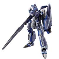 Bandai Tamashii DX Chogokin Macross Frontier - Vf-25G Super Messiah Valkyrie Michael Blanc Machine Revival Ver. Die-Cast Action Figure - thumbnail