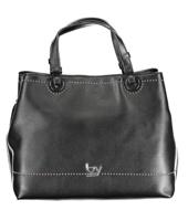 Byblos Black Polyethylene Handbag - BY-17022