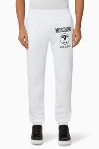 Double Question Mark Logo Jogging Pants