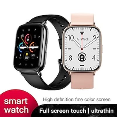 UM68 Smart Watch 1.69 inch Smartwatch Fitness Running Watch Bluetooth Pedometer Call Reminder Activity Tracker Compatible with Smartphone Women Men Media Control Step Tracker Custom Watch Face IP 67 Lightinthebox