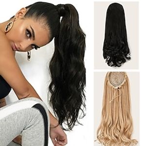 Ponytail Natural Wave Hair piece Clip In Hair Extension Ponytail Wig Accessory for Women Lightinthebox